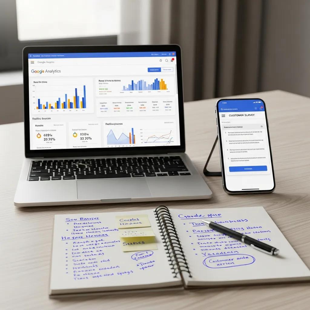 Combination of digital and traditional marketing tracking tools